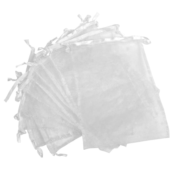 Zohula Originals White Flip Flops - With FREE Organza bags - Bulk Buy - 10-100 Pairs