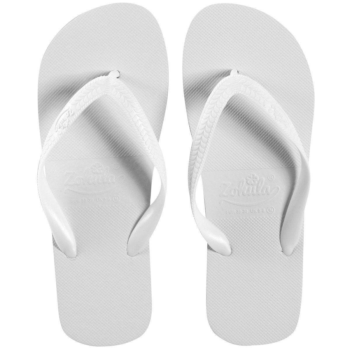 White flipflop sales