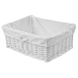 zohula white wicker basket