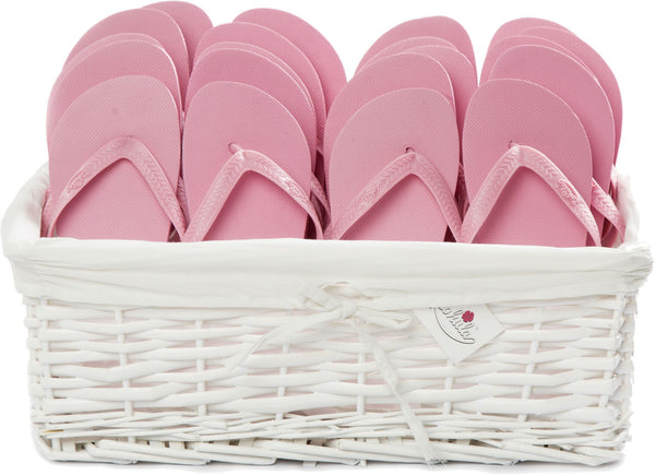 Zohula * Baby Pink * Originals Party Pack - 20 Pairs - Wedding Flip Flops