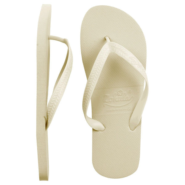 Zohula * Cream * Originals Party Pack - 20 Pairs - Wedding Flip Flops