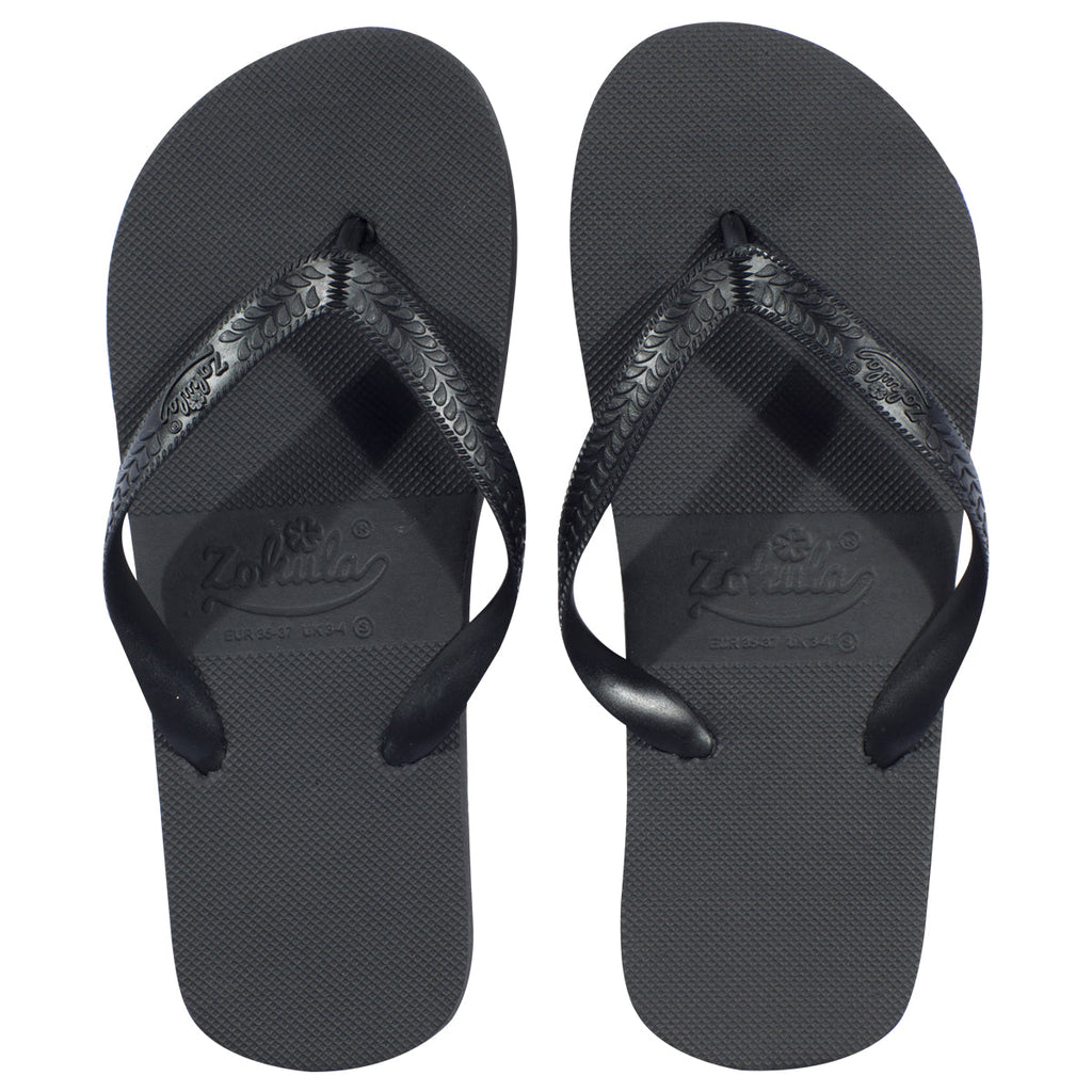 Zohula Originals Black Flip Flops – Wedding Flip Flops