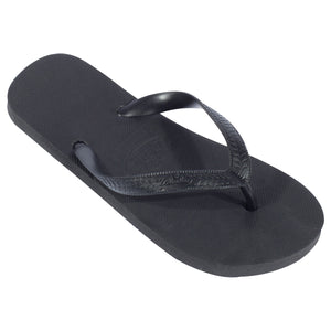 Black Flip Flops