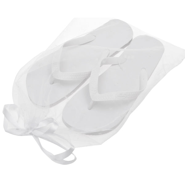 flip flop organza bags 